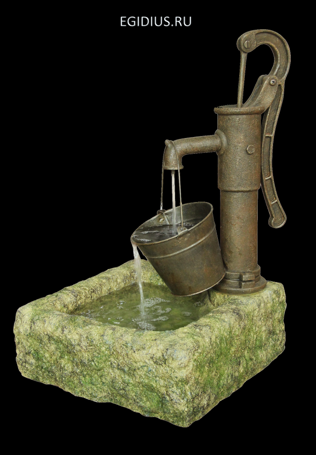 Фонтан интерьерный декоративный "Колонка 3" 31-0616 фото 1 &mdash; Egidius.ru