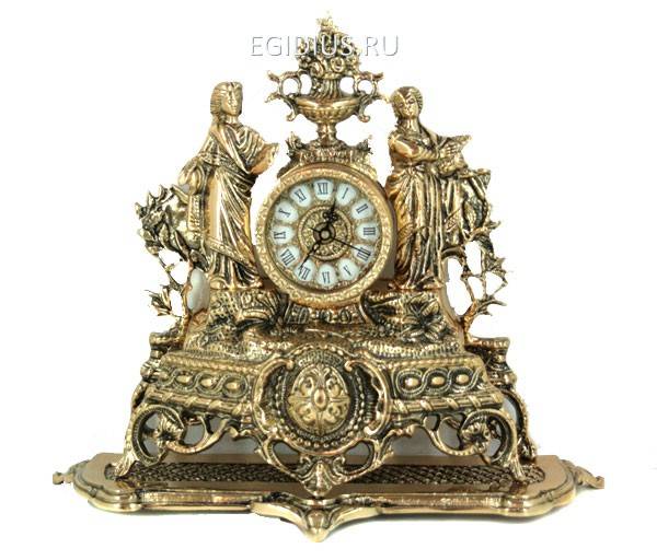 Часы каминные Лесные нимфы 100-211 фото 1 &mdash; Egidius.ru