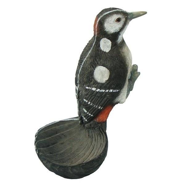 Фигура садовая навесная кормушка "Дятел" L10.5W11.5H26см 81-6667 фото 1 — Egidius.ru