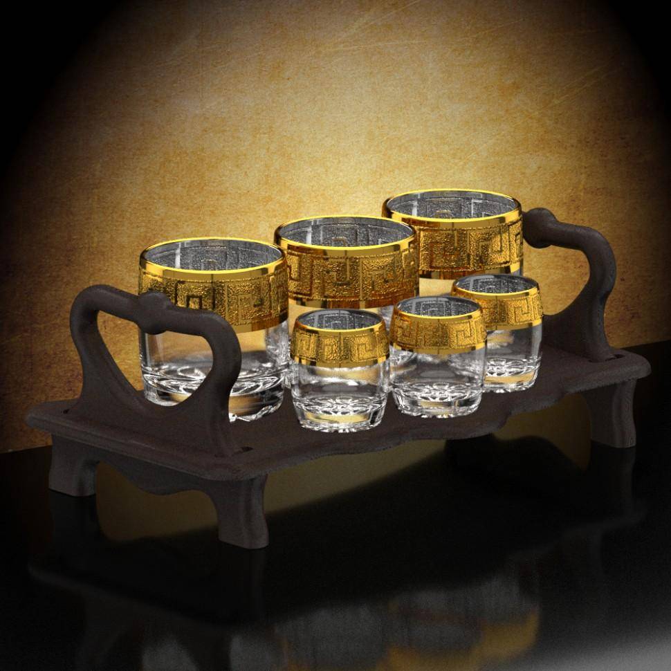 Мини-бар 6 предметов На троих 42415 + 42244 Греция 71-0139 фото 1 — Egidius.ru