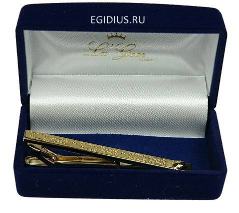 Заколка для галстука "LA GEER" 102-918 фото 1 — Egidius.ru