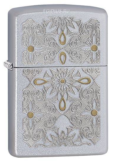 Зажигалка Zippo 4*6см  100-411 фото 1 — Egidius.ru