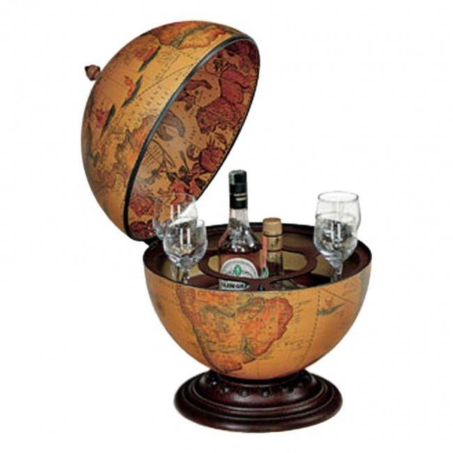 Глобус-бар настольный,диам.40см, 40*50h 700-029 фото 1 — Egidius.ru