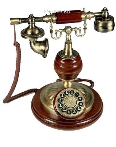 Телефон-ретро d=22см, 34см 100-354 фото 1 — Egidius.ru