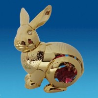Фигурка Swarovski Кролик 6*4*6см, символ года 2023, кролик, кот, заяц 3-2-180