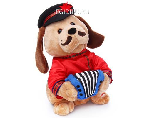 Поющая игрушка: Собачка Ловелас 28 см  500-031 фото 1 &mdash; Egidius.ru