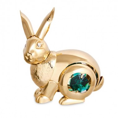 Фигурка Swarovski Кролик 6*4*7см, символ года 2023, кролик, кот, заяц 3-2-179 — Egidius.ru
