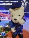 Музыкальная интерактивная поющая и танцующая мягкая игрушка Медведь-Патриот, 30 см 280-930 фото 1 — Egidius.ru