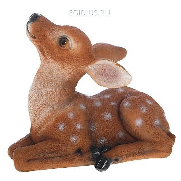 Фигура садовая "Олененок" L13W24H20 см 81-6203 фото 1 — Egidius.ru