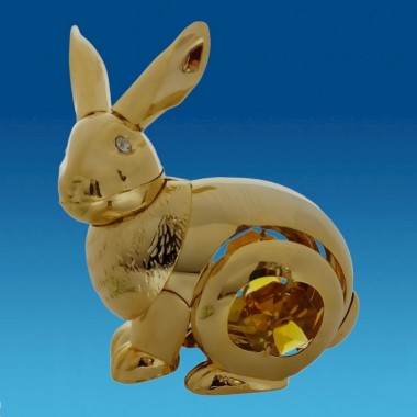 Фигурка Swarovski Кролик 7*4*6см, символ года 2023, кролик, кот, заяц 3-2-181 — Egidius.ru