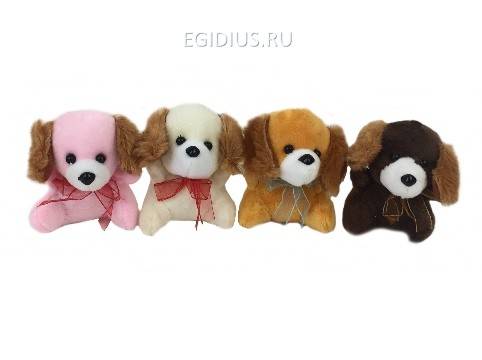 Мягкая игрушка-брелок 7см Собачка-116 281-083 фото 1 — Egidius.ru