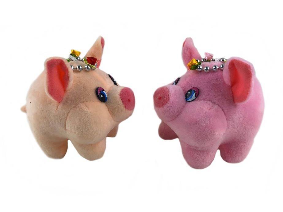 Мягкая игрушка-брелок Свинка S51 9*11.5см 281-204 фото 1 — Egidius.ru