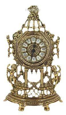 Часы каминные с ангелами 100-213 — Egidius.ru