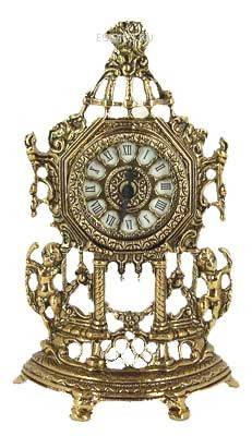 Часы каминные с ангелами 100-213 фото 1 — Egidius.ru