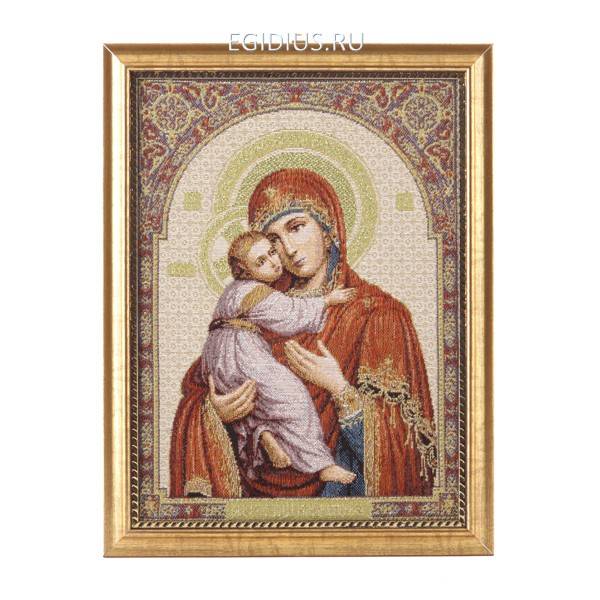 Гобелен "владимирская икона божией"  319-016 фото 1 — Egidius.ru