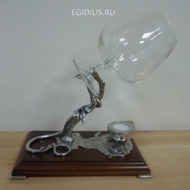 Коньячница с подогревом "Змей Искуситель" 23* 701-021 фото 1 &mdash; Egidius.ru