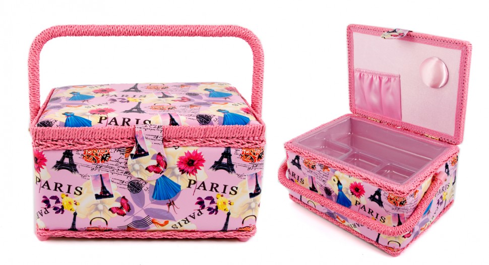 Шкатулка для рукоделия 26*19*15см  115-069 фото 1 — Egidius.ru