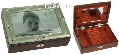 Шкатулка ювелирная Moretto 18*13*5см 110-170 — Egidius.ru