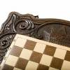 Настольная игра: Шахматы + нарды резные "Корона" 40, Haleyan 4-1-011 фото 2 — Egidius.ru