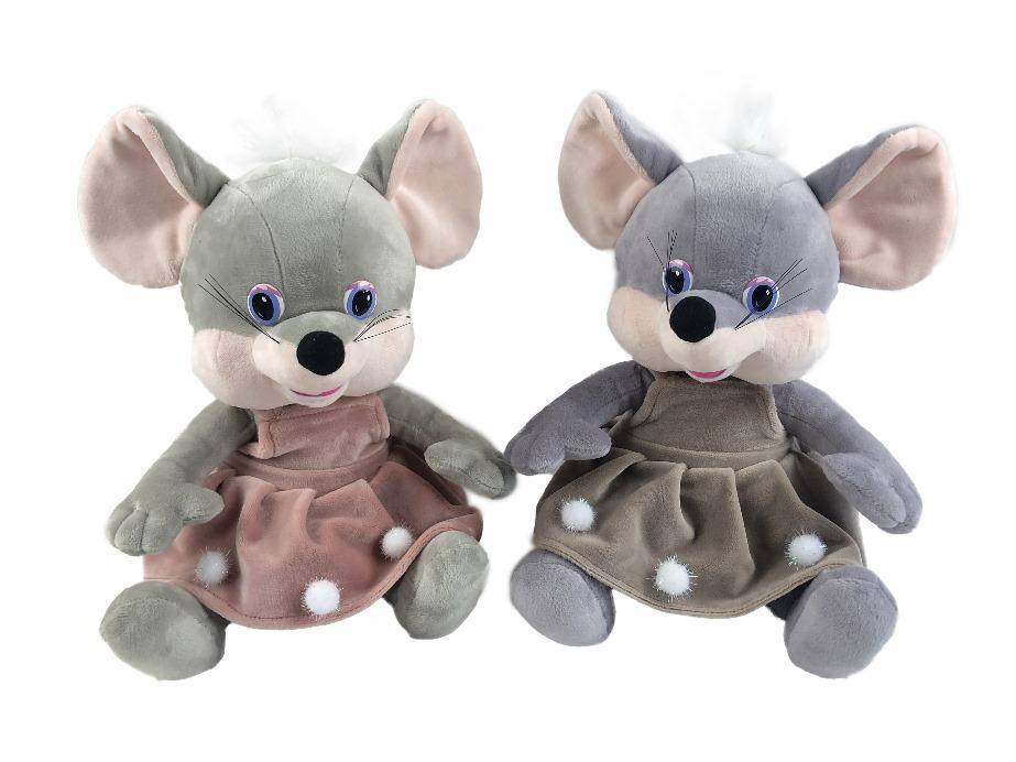 Упаковка для новогодних подарков Мышка (микс) 30 см 500гр 2-1-014 фото 1 &mdash; Egidius.ru