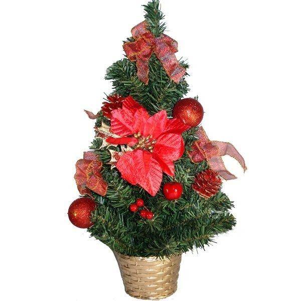 Ёлка декоративная с украшениями, H 51 см 80-0100 фото 1 — Egidius.ru