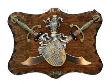 Коллаж &quot;Рыцарские трофеи&quot; 38*29см  102-811 — Egidius.ru