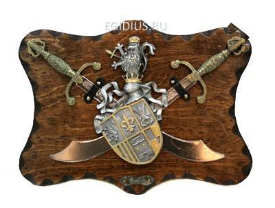 Коллаж "Рыцарские трофеи" 38*29см  102-811 фото 1 — Egidius.ru