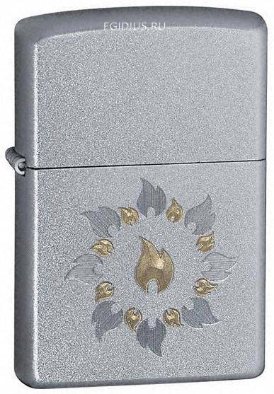 Of fire Зажигалка Zippo 4*6см  100-413 фото 1 — Egidius.ru