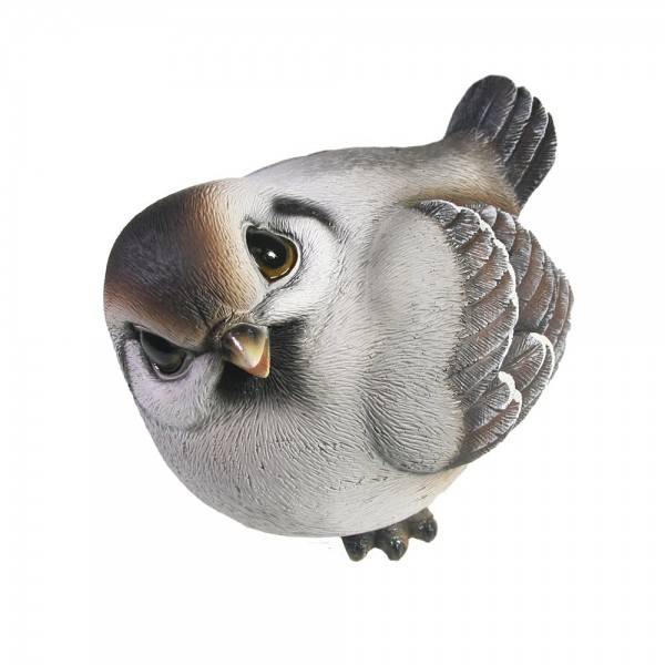 Фигура для сада "Воробей" L14W12H11.5 81-6809 фото 1 — Egidius.ru