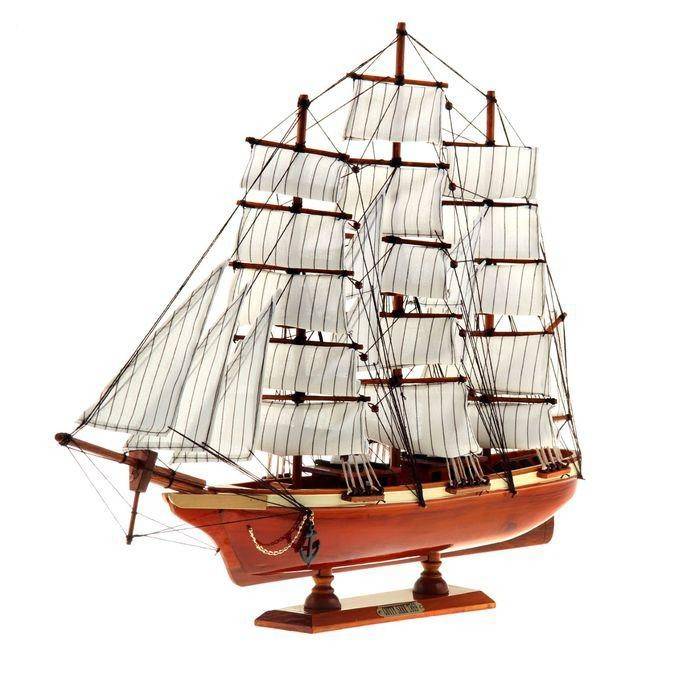 Корабль сувенирный большой Трёхмачтовый "Cutty Sark, 59 х 47 х 10 см 801-000 фото 1 &mdash; Egidius.ru