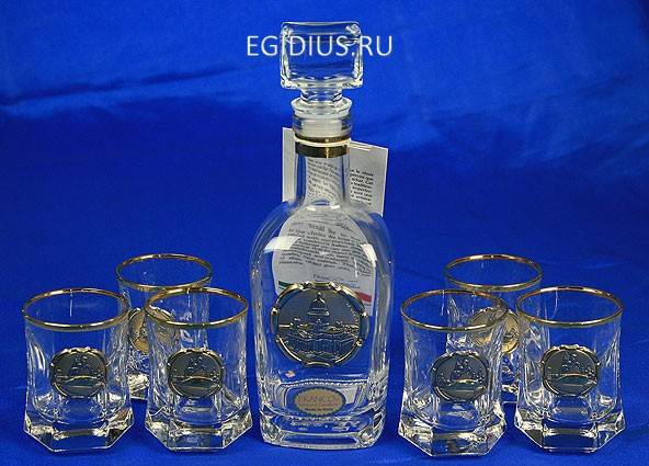 Подарочный набор для ликёра и водки Северная столица 25*29см  105-714 фото 1 — Egidius.ru Подарочный набор для ликёра и водки Северная столица 25*29см  105-714 фото 1 — Egidius.ru