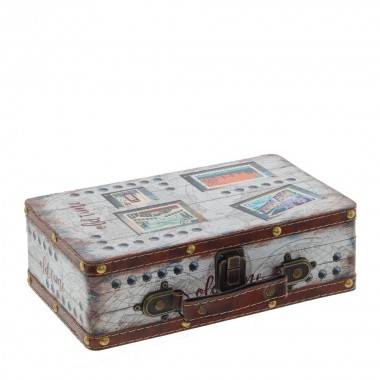 Шкатулка Чемодан, 26х15х8см 81-4335 — Egidius.ru