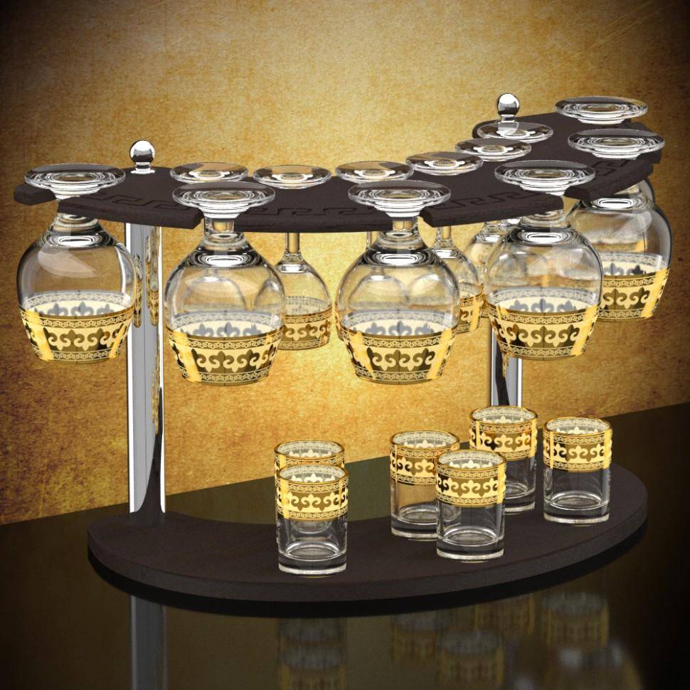 Мини-бар 18 предметов 483 Византия (темный) 71-0066 фото 1 — Egidius.ru