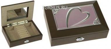 Шкатулка ювелирная Moretto 18*14*6см 110-122 — Egidius.ru