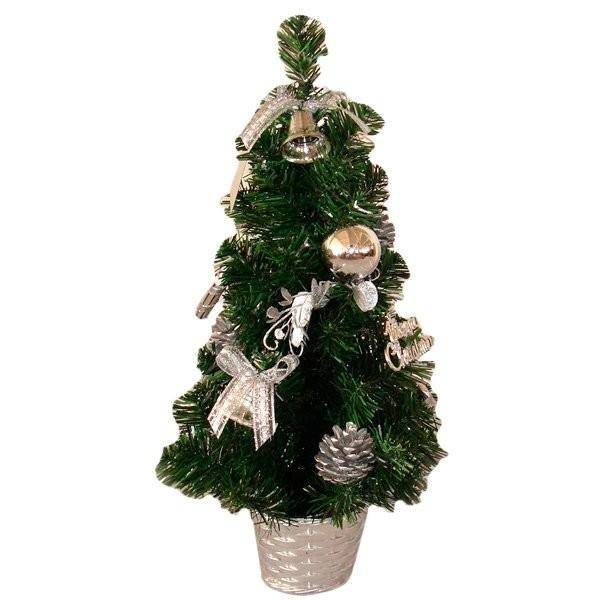 Ёлка декоративная с украшениями, H 41 см 80-0101 фото 1 — Egidius.ru
