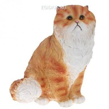 Фигура для сада Кот персидский сидит №2 L26W24H30 см 81-6155 — Egidius.ru