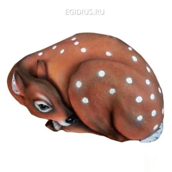 Декоративный камень для сада и дачи Косуля, 44х29х24см 81-6563 фото 1 &mdash; Egidius.ru