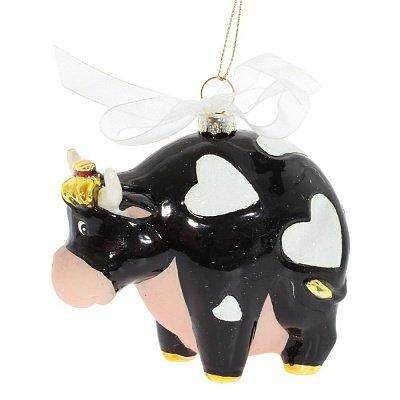 Украшение новогоднее "Бычок", L9 W5 H8см 82-1523 фото 1 — Egidius.ru