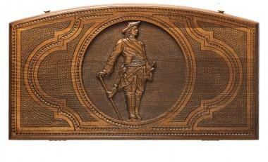 Настольная игра: Нарды резные &quot;Петр 1&quot;, Ohanyan 4-2-010 — Egidius.ru