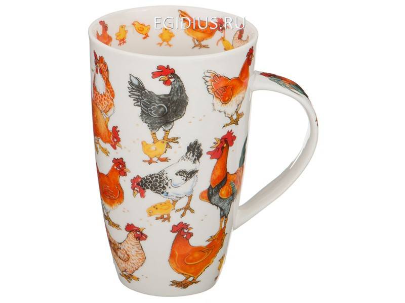 Кружка петухи 700 мл 330-924 фото 1 &mdash; Egidius.ru
