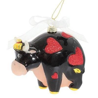 Украшение новогоднее "Бычок", L10 W5 H8см 82-1524 фото 1 — Egidius.ru