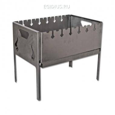 Мангал Крепыш-2 с сумкой 510*330*440 мм*2мм 42-0010 — Egidius.ru
