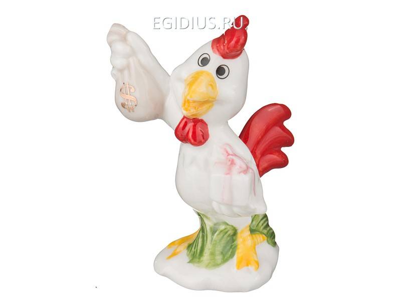 Фигурка "петух" 8*5*4 см. 330-984 фото 1 &mdash; Egidius.ru