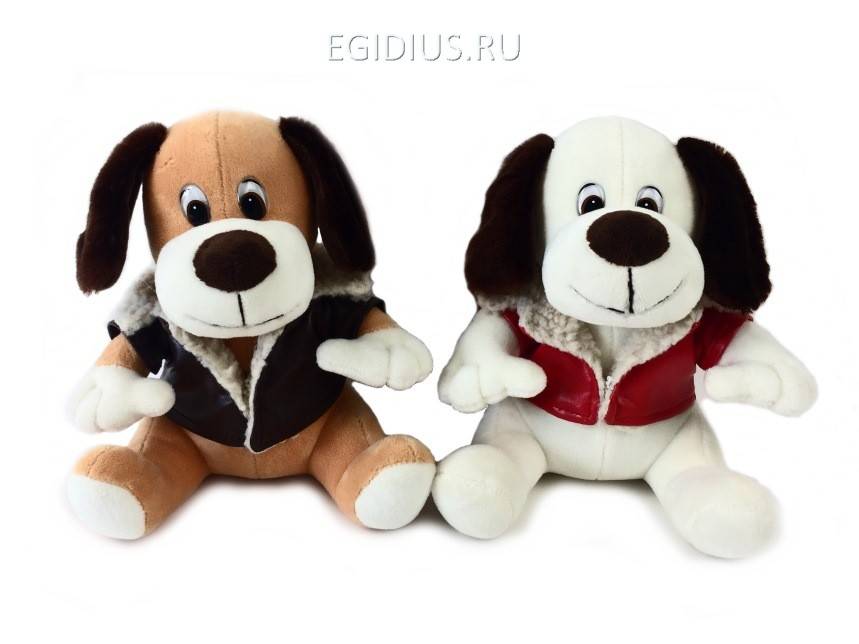 Мягкая Игрушка Собака-213  (музыкальн) 17 см 281-110 фото 1 — Egidius.ru