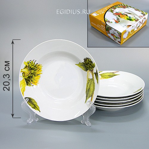 Наб.тарелок из 6 шт. 900-608 фото 1 — Egidius.ru