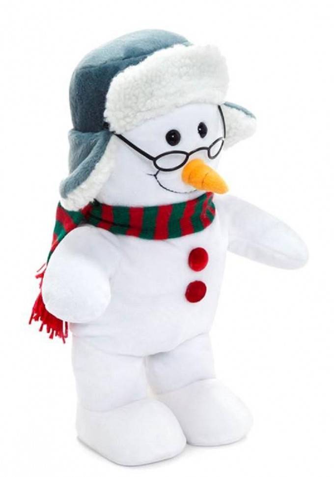 Поющая игрушка "Снеговик " 500-231 фото 1 — Egidius.ru