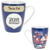 Кружка фарфоровая "ЧМ 2018/Sochi" v=360мл.  406-160 фото 1 — Egidius.ru