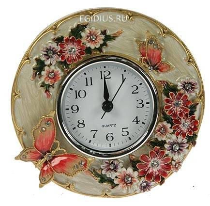 Часы настольные Краски лета  106-073 фото 1 &mdash; Egidius.ru