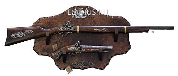 Коллаж "Ружьё и пистоль"  102-813 фото 1 &mdash; Egidius.ru