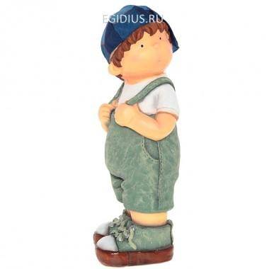 Фигура декоративная Мальчик L18W16H44 см 81-6383 — Egidius.ru